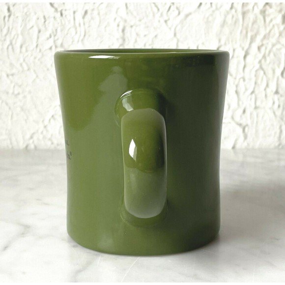 Life is Good Green Santa Heavy Diner Mug-Do What You Like, Like What You Do Cup - Picture 4 of 6